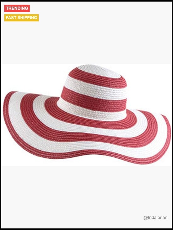 Straw Wide Brim Sun Hat Foldable Travel Beach Hat